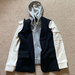 Central Park West Hoodie Blazer